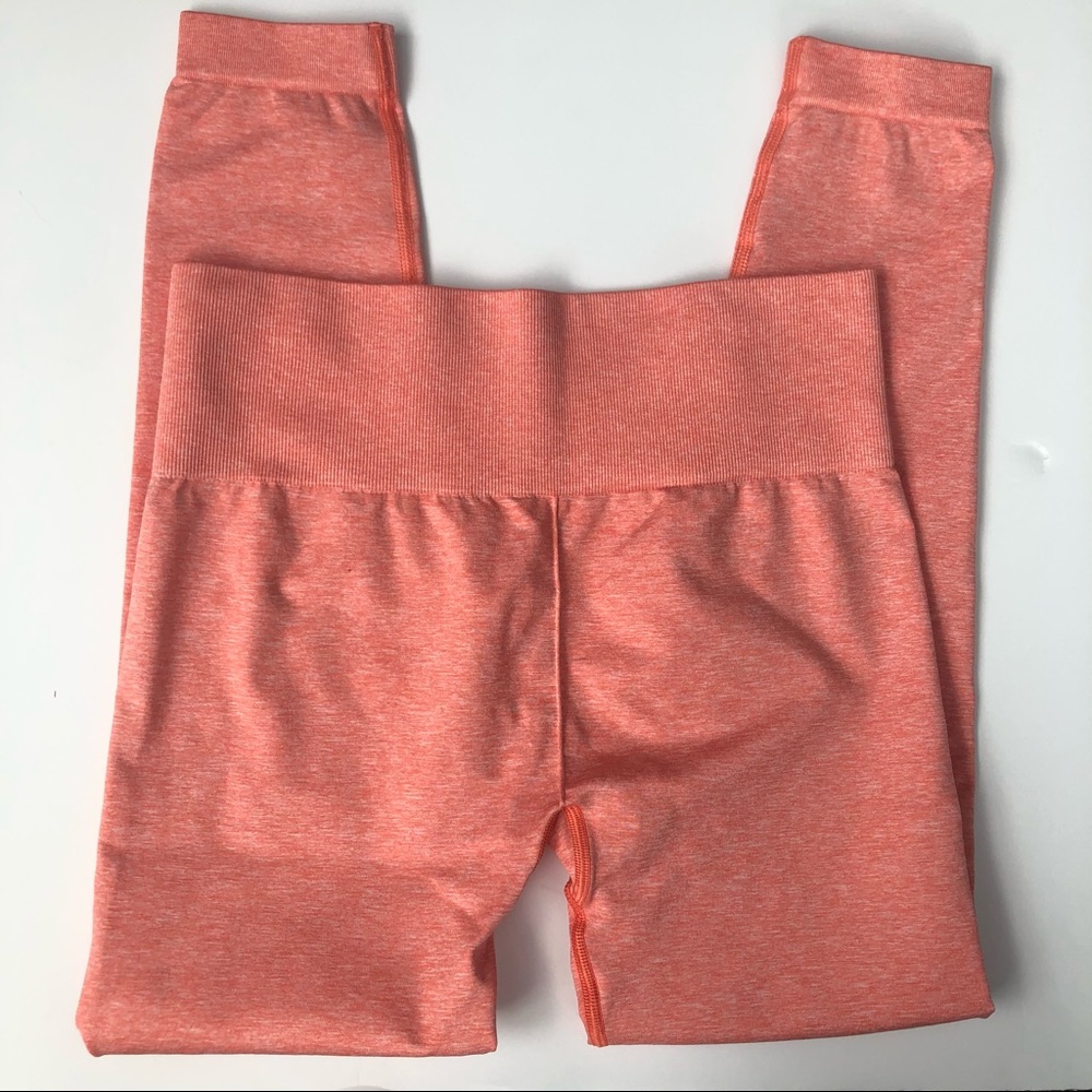 Gymshark M/M Adapt Marl Seamless Leggings & Long Sleeve Crop Top Set - Picture 10 of 15